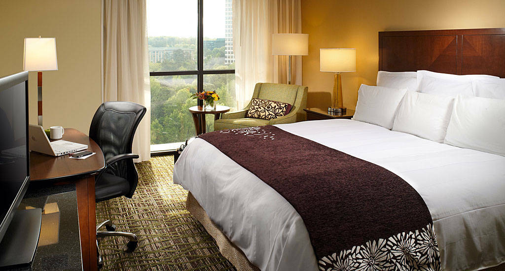 Atlanta Marriott Perimeter Center Hotel Дънууди Екстериор снимка